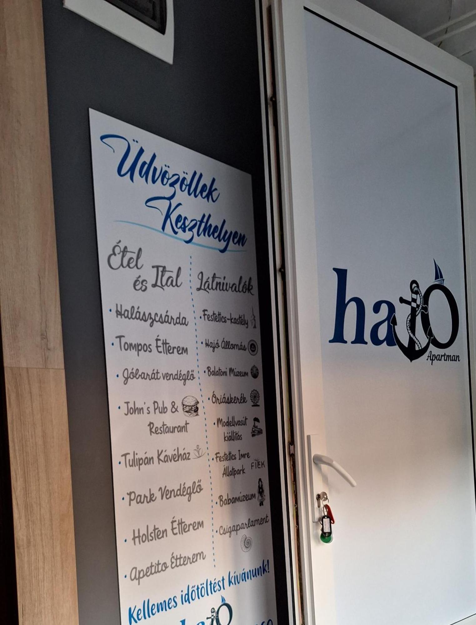 Hajo Apartman Keszthely Luaran gambar